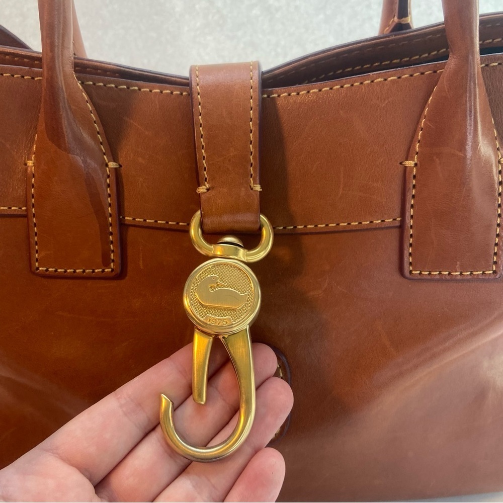 Dooney & Burke Florentine Amelie Tote Crossbody Handbag - Picture 10 of 13